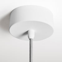 Shine On Small Pendant Light in White - Angle 5