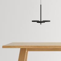 Shine On Small Pendant Light in Black - Angle 9