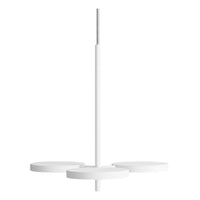 Shine On Small Pendant Light in White - Angle 3