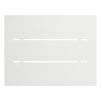 Skiff Outdoor Side Table in White - Angle 5
