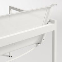 Skiff Outdoor 3 Seat Sofa in White - Angle 8