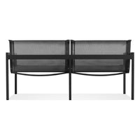 Skiff Outdoor 2 Seat Sofa in Carbon - Angle 5