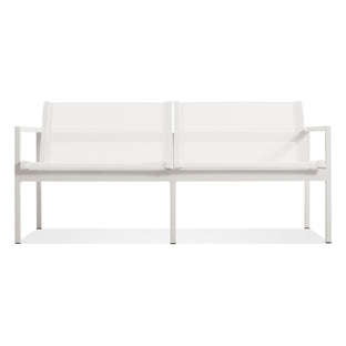 Skiff Outdoor 2 Seat Sofa in White - Angle 1