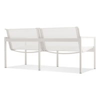 Skiff Outdoor 2 Seat Sofa in White - Angle 4