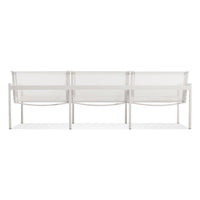Skiff Outdoor 3 Seat Sofa in White - Angle 7