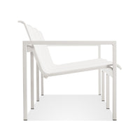Skiff Outdoor 3 Seat Sofa in White - Angle 5