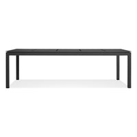 Skiff Outdoor Coffee Table in Carbon - Angle 1