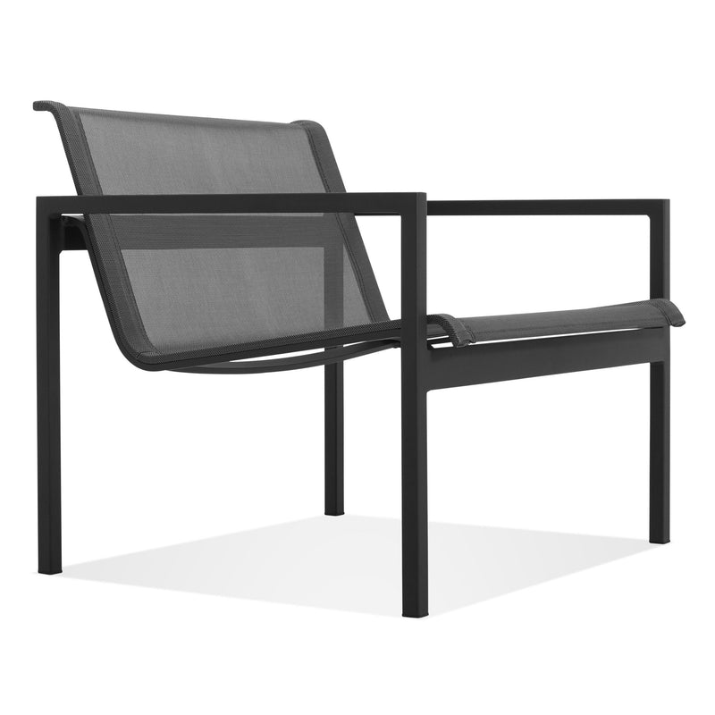 Skiff Outdoor Lounge Chair in Carbon