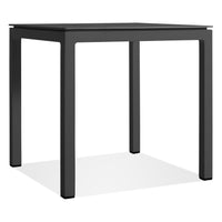 Skiff Outdoor Low Side Table in Carbon - Angle 4