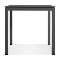 Skiff Outdoor Low Side Table in Carbon - Angle 1