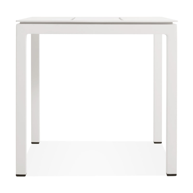 Skiff Outdoor Low Side Table in White