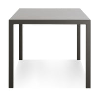 Skiff Rectangle Outdoor Table in Carbon - Angle 6