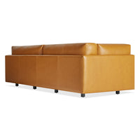 Sunday 102&quot; Sofa in Canyon Leather - Angle 6