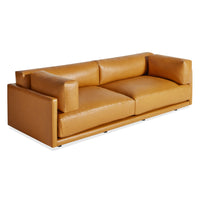 Sunday 102&quot; Sofa in Canyon Leather - Angle 4