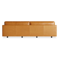 Sunday 102&quot; Sofa in Canyon Leather - Angle 7