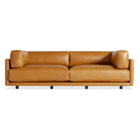 Sunday 102&quot; Sofa in Canyon Leather - Angle 2