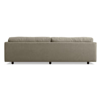 Sunday 102&quot; Sofa in Sanford Black - Angle 5
