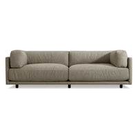 Sunday 102&quot; Sofa in Sanford Black - Angle 1