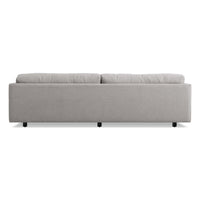 Sunday 102&quot; Sofa in Agnew Grey - Angle 6