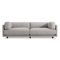 Sunday 102&quot; Sofa in Agnew Grey - Angle 2