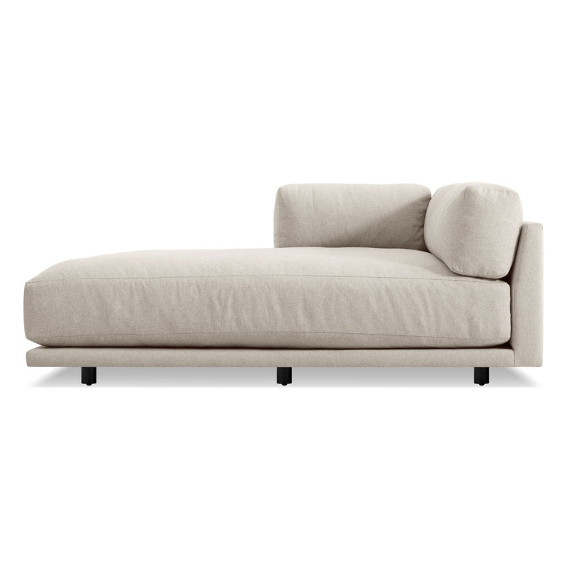 Sunday Chaise in Sanford Linen