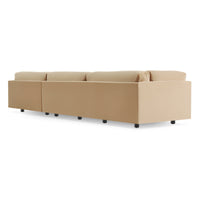Sunday Long and Low in Camel Velvet - Angle 14