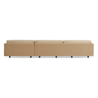Sunday Long and Low in Camel Velvet - Angle 15