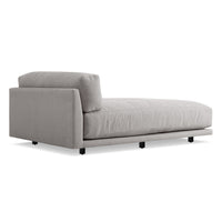 Sunday Chaise in Agnew Grey - Angle 3