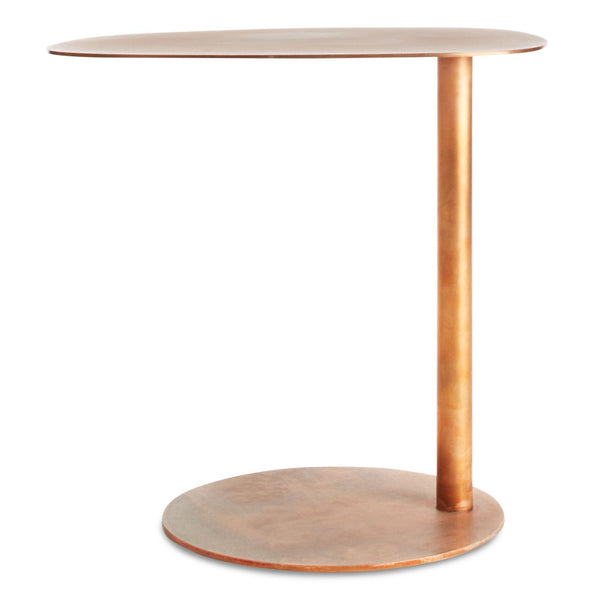 Swole Small Table in Copper - Angle 1