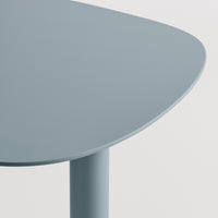 Swole Small Table in Grey Blue - Angle 10