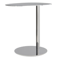 Swole Small Table in Polished Stainless - Angle 6