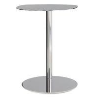 Swole Small Table in Polished Stainless - Angle 8
