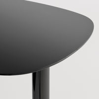 Swole Tall Table in Black Nickel - Angle 8