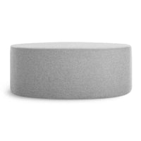 Swole Large Ottoman in Vesper Light Grey - Angle 3