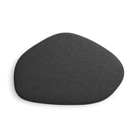 Swole Medium Ottoman in Vesper Charcoal - Angle 6