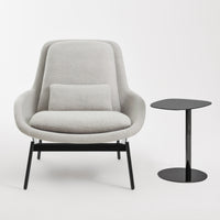 Swole Small Table in Black Nickel - Angle 5