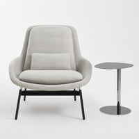 Swole Small Table in Polished Stainless - Angle 10