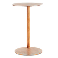 Swole Tall Table in Copper - Angle 4