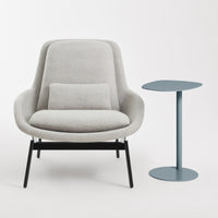 Swole Tall Table in Grey Blue - Angle 2