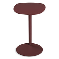 Swole Tall Table in Oxblood - Angle 5