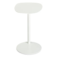 Swole Tall Table in White - Angle 4