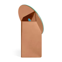 Spot On Table Mirror in Copper - Angle 3
