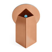Spot On Table Mirror in Copper - Angle 4