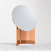 Spot On Table Mirror in Copper - Angle 7