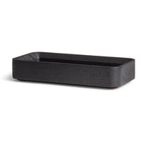 Square One Stacking Tray in Black-Stained Acacia - Angle 3