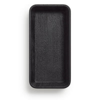 Square One Stacking Tray in Black-Stained Acacia - Angle 6