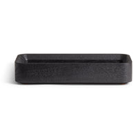 Square One Stacking Tray in Black-Stained Acacia - Angle 4