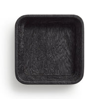 Square One Small Stacking Tray in Black-Stained Acacia - Angle 6