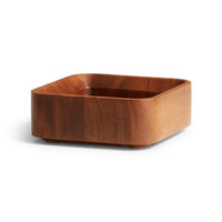 Square One Small Stacking Tray in Acacia - Angle 4