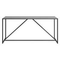Strut Bar Height Table in Slate - Angle 2